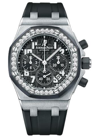 Review Audemars Piguet Replica 26048SK.ZZ.D002CA.01 Royal Oak Offshore Chronograph watch